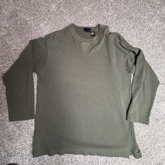 🔥Bass Pro Shops RedHead Henley Shirt – Men’s 2XL Long Sleeve – Green Pre-owned - Picture 10 of 10